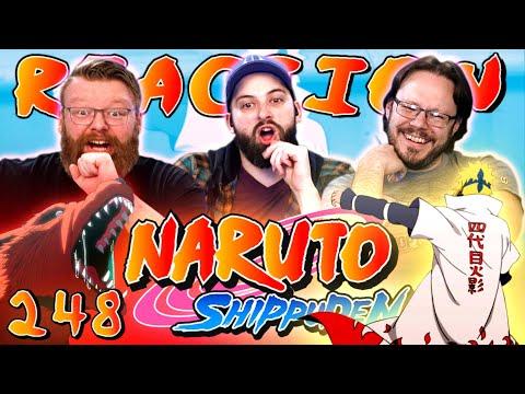 Naruto Shippuden #248 REACTION!! "The Fourth Hokage's Death Match"