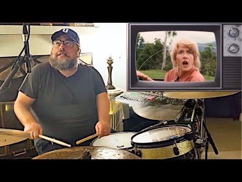 JURASSIC PARK DRUM COVER