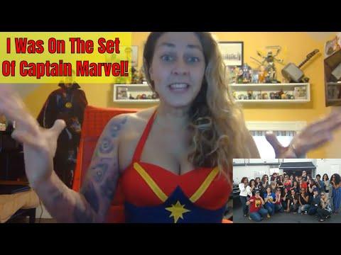 SURPRISE! I Was On The Set of Captain Marvel!