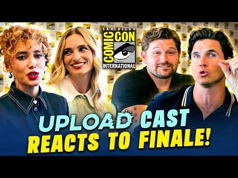 Cast EMOTIONAL REACTIONS To UPLOAD SEASON 4's Final Scripts! | Robbie Amell | SDCC 2025 | SPOILERS!!