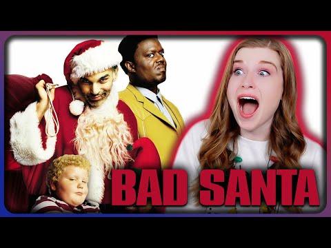 I was NOT ready for BAD SANTA | First Time Reaction!