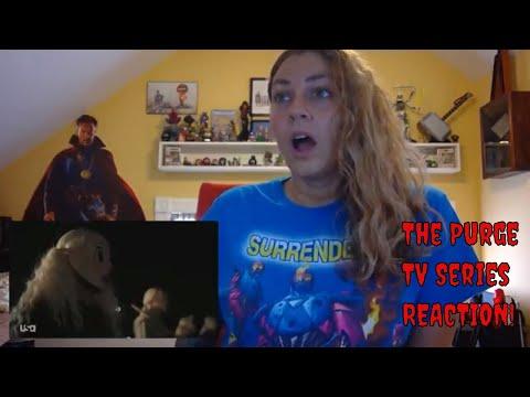 The Purge (TV Series) Official SDCC Trailer REACTION VIDEO!