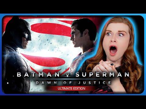 First time watching BATMAN V. SUPERMAN - Ultimate Edition | Movie Reaction!