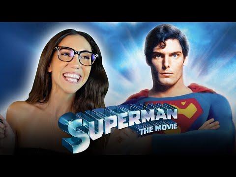 SUPERMAN: THE MOVIE (1978) - MOVIE REACTION - First Time Watching