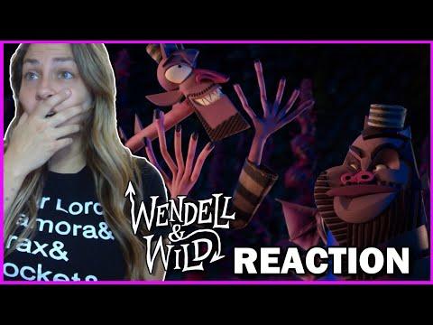 Wendell & Wild Teaser Trailer Reaction!