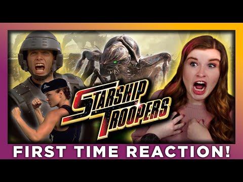 STARSHIP TROOPERS | MOVIE REACTION | FIRST TIME WATCHING