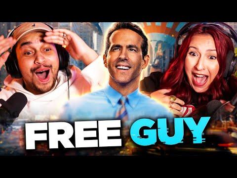 FREE GUY (2021) MOVIE REACTION - WE DIDN'T EXPECT TO LAUGH THIS HARD! - First Time Watching - Review