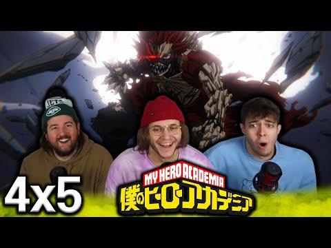 RED RIOT IS UNBREAKABLE!!! | My Hero Academia 4x5 "Let's Go, Gutsy Red Riot" Group Reaction!