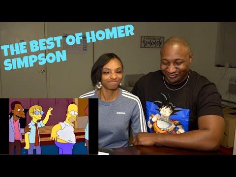 THE BEST OF HOMER SIMPSON / REACTION!