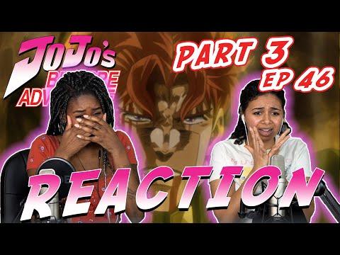 JBA: Stardust Crusaders Part 3 Ep 46  - "DIO's World, Part 2" REACTION!!