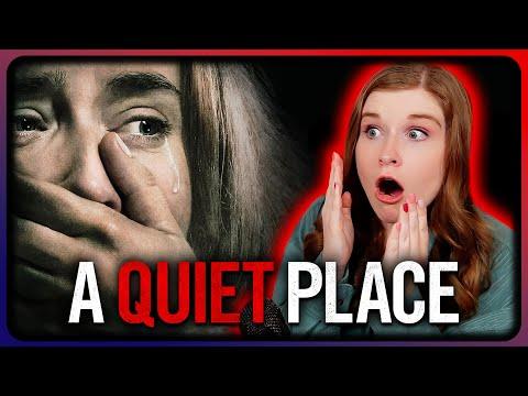 A QUIET PLACE brought the screams AND tears | First Time Reaction!