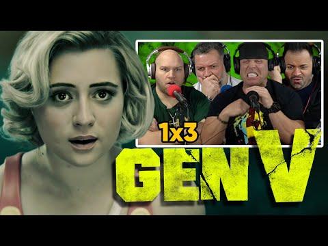First time watching GEN V reaction season 1 episode 3