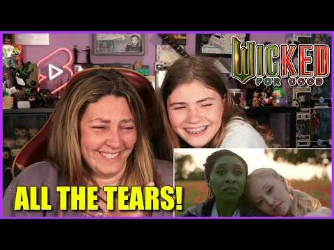 Wicked: For Good Trailer Reaction: I LOVE ELPHABA & GLINDA TOGETHER SO MUCH!