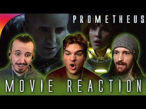 PROMETHEUS (2012) MOVIE REACTION!! - First Time Watching!
