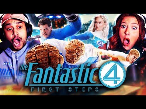 THE FANTASTIC FOUR: FIRST STEPS (2025) MOVIE REACTION – DOCTOR DOOM!? – FIRST TIME WATCHING – REVIEW
