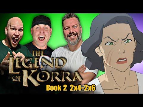 First time watching the LEGEND OF KORRA reaction s2 ep 4-6