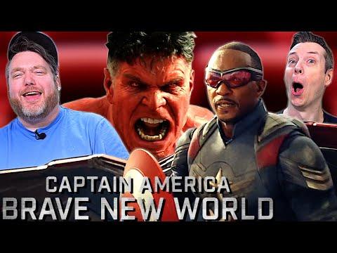 The Hype Plane is at Mach 5 Bay-Bay!! - Captain America Brave New World Official Trailer Reaction