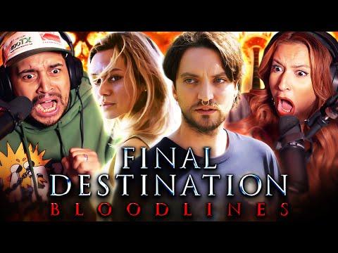 FINAL DESTINATION BLOODLINES (2025) MOVIE REACTION - THIS WAS BRUTAL! - FIRST TIME WATCHING - REVIEW