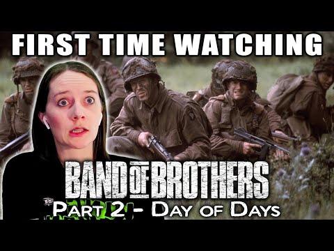 BAND OF BROTHERS | Part 2: Day of Days | First Time Watching | TV Reaction | A Day of 1sts For Sure