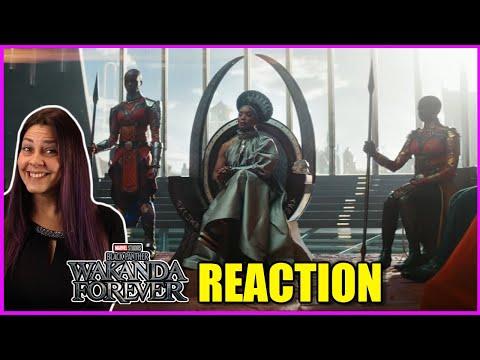 Black Panther: Wakanda Forever Official Teaser Trailer Reaction