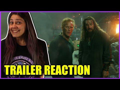 Aquaman and the Lost Kingdom Trailer Reaction: LOVING THE BROTHER REUNION!