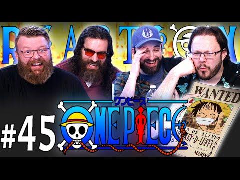 One Piece #45 REACTION!! "Bounty! Straw Hat Luffy Becomes World Famous!"
