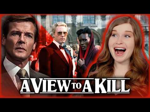 First time watching A VIEW TO A KILL | James Bond Movie Reaction!