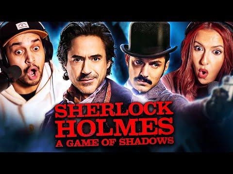 SHERLOCK HOLMES: A GAME OF SHADOWS (2011) MOVIE REACTION - FIRST TIME WATCHING - REVIEW