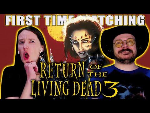 Return of the Living Dead 3 (1993) | Movie Reaction | First Time Watching | OUCHIE!!!