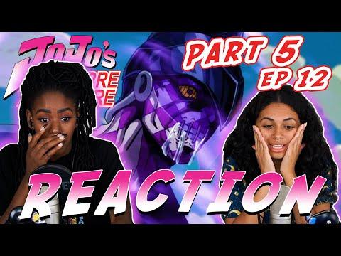 JBA: Golden Wind Part 5 Ep 12 - "The Pillar Man" REACTION!!