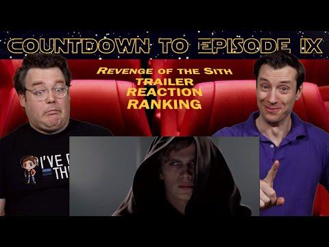 Star Wars Episode III Revenge of the Sith -Trailer Reaction / Ranking