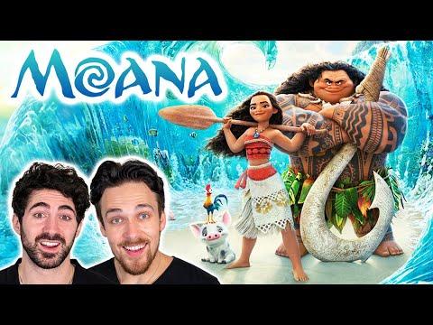 First time watching *MOANA* (the Rock's best movie)