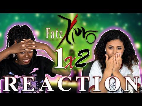 Fate/Zero 1x2 REACTION!!