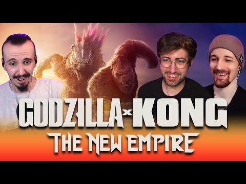 GODZILLA X KONG: THE NEW EMPIRE (2024) MOVIE REACTION!! - First Time Watching!!!