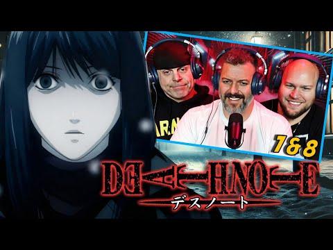 Death Note season 1 episode 1x7 & 1x8 (DUB)