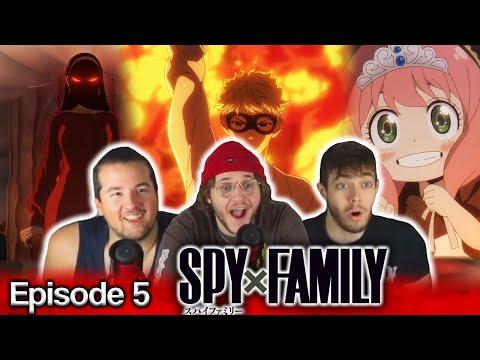 CAN LOIDMAN SAVE ANYA?! | Spy x Family Episode 5 "Will They Pass or Fail?" First Reaction!!