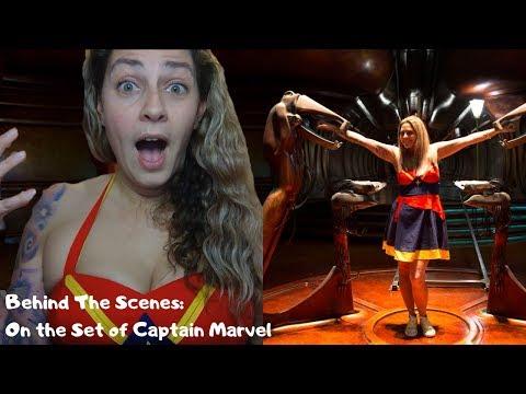I Was On The Set of CAPTAIN MARVEL: Behind the Scenes Details & Photos