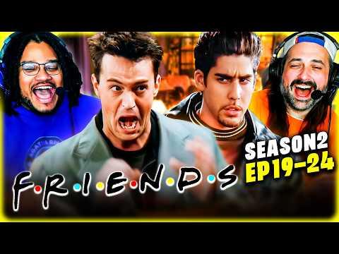 FRIENDS Season 2, Episodes 19, 20, 21, 22, 23, & 24 REACTION!! First Time Watching!!