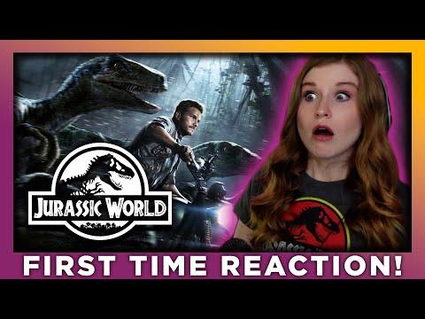 JURASSIC WORLD - MOVIE REACTION - FIRST TIME WATCHING