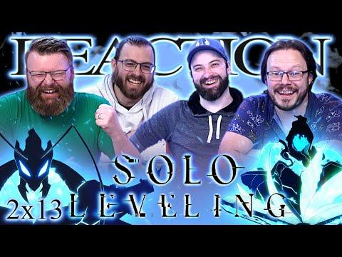 Solo Leveling 2x13 FINALE REACTION!! "On to The Next Target"