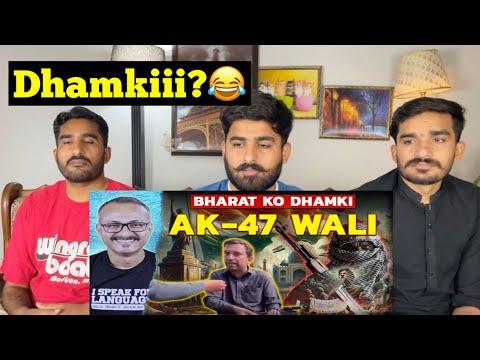 Imran's leader threatens India with AK-47 I Imran's leader threatens India with AK-47