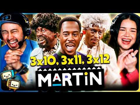 MARTIN (1994) 3x10, 3x11 & 3x12 Reaction! | First Time Watch | Martin Lawrence w/ Jaby Koay