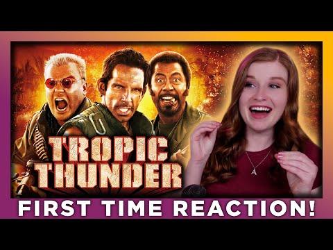 TROPIC THUNDER is WILD! | MOVIE REACTION | FIRST TIME WATCHING