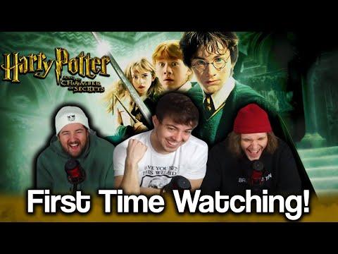 his FIRST TIME watching *Harry Potter and The Chamber of Secrets* (2002) Movie Reaction