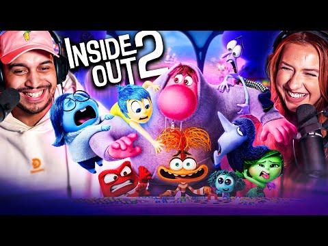 INSIDE OUT 2 (2024) MOVIE REACTION - THIS WAS SO RELATABLE! - FIRST TIME WATCHING - REVIEW