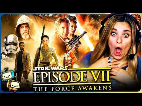 STAR WARS: EPISODE VII: THE FORCE AWAKENS Movie Reaction! | First Time Watch! | Harrison Ford