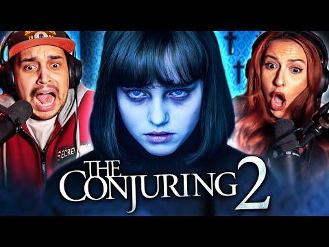 THE CONJURING 2 (2016) MOVIE REACTION - THAT NUN SCENE BROKE ME! - FIRST TIME WATCHING - REVIEW