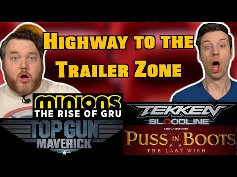 Top Gun Maverick, Tekken Bloodline, Minions Rise of Gru - Trailer Reactions - Trailerpalooza 13