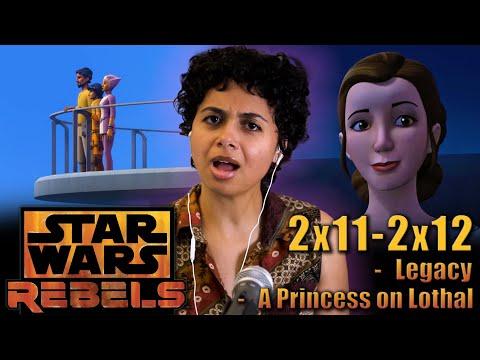 (LEIA?!) Rebels 2x11/2x12 - "Legacy" / "A Princess on Lothal" REACTION