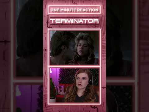 THE TERMINATOR (1984) ONE MINUTE REACTION! #shorts #reaction